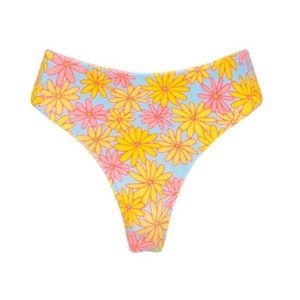 Triangl rhian sky flower velvet bottoms (large)